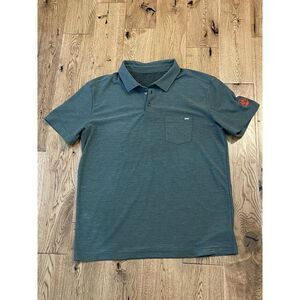 Men's Vuori Polo Size Large Green